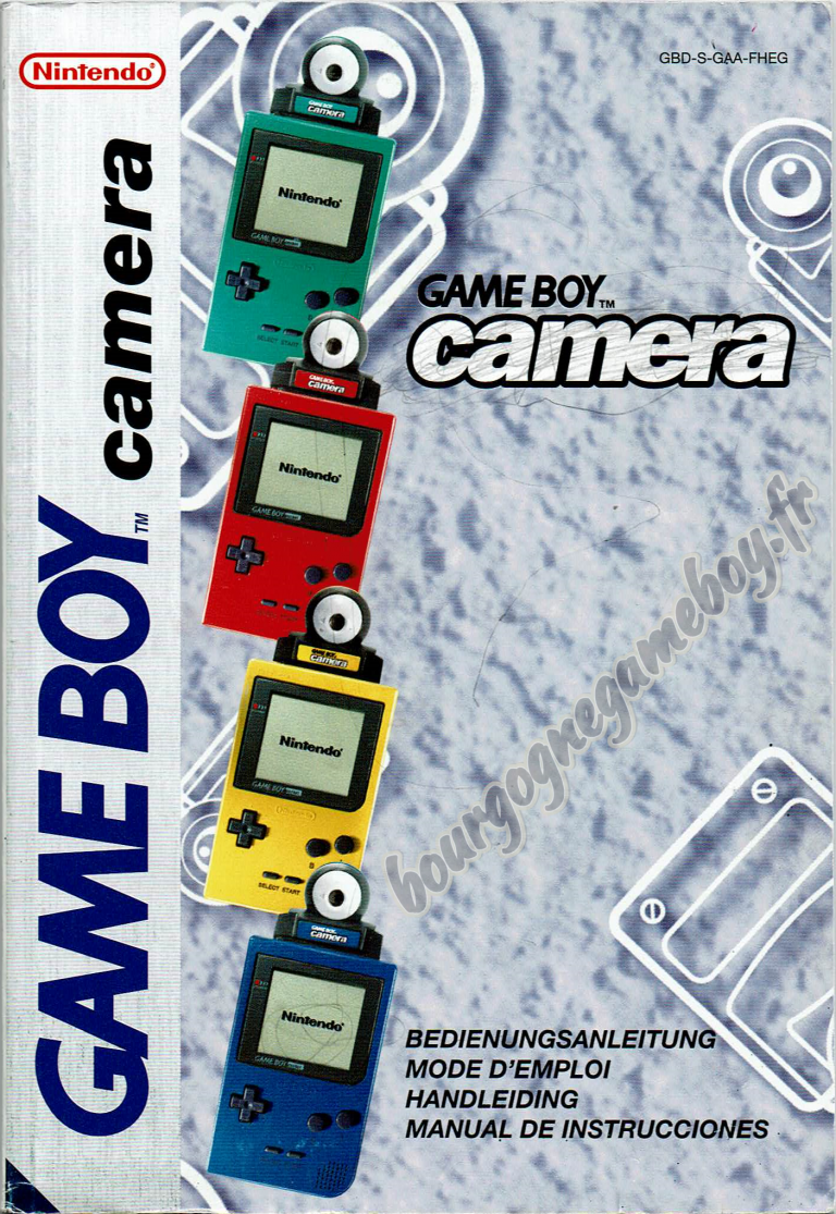 Coque avant stéréo couleur Gameboy Imprimée en 3D -  France